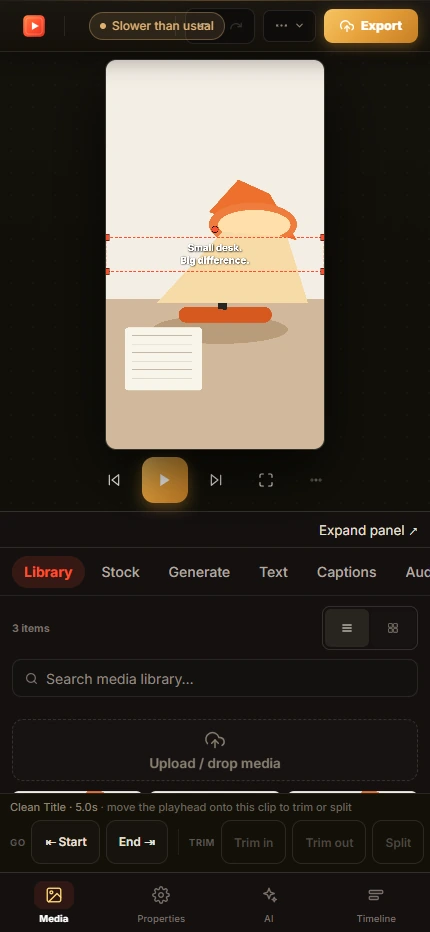 Bring in the source: actual Vidmoat phone browser screenshot